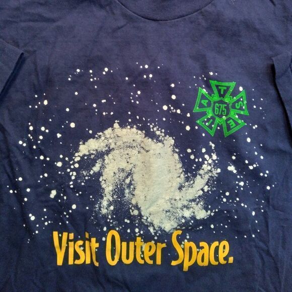 Hanes Other - Vintage Cuthbert Amphitheater Visit Outer Space T-Shirt